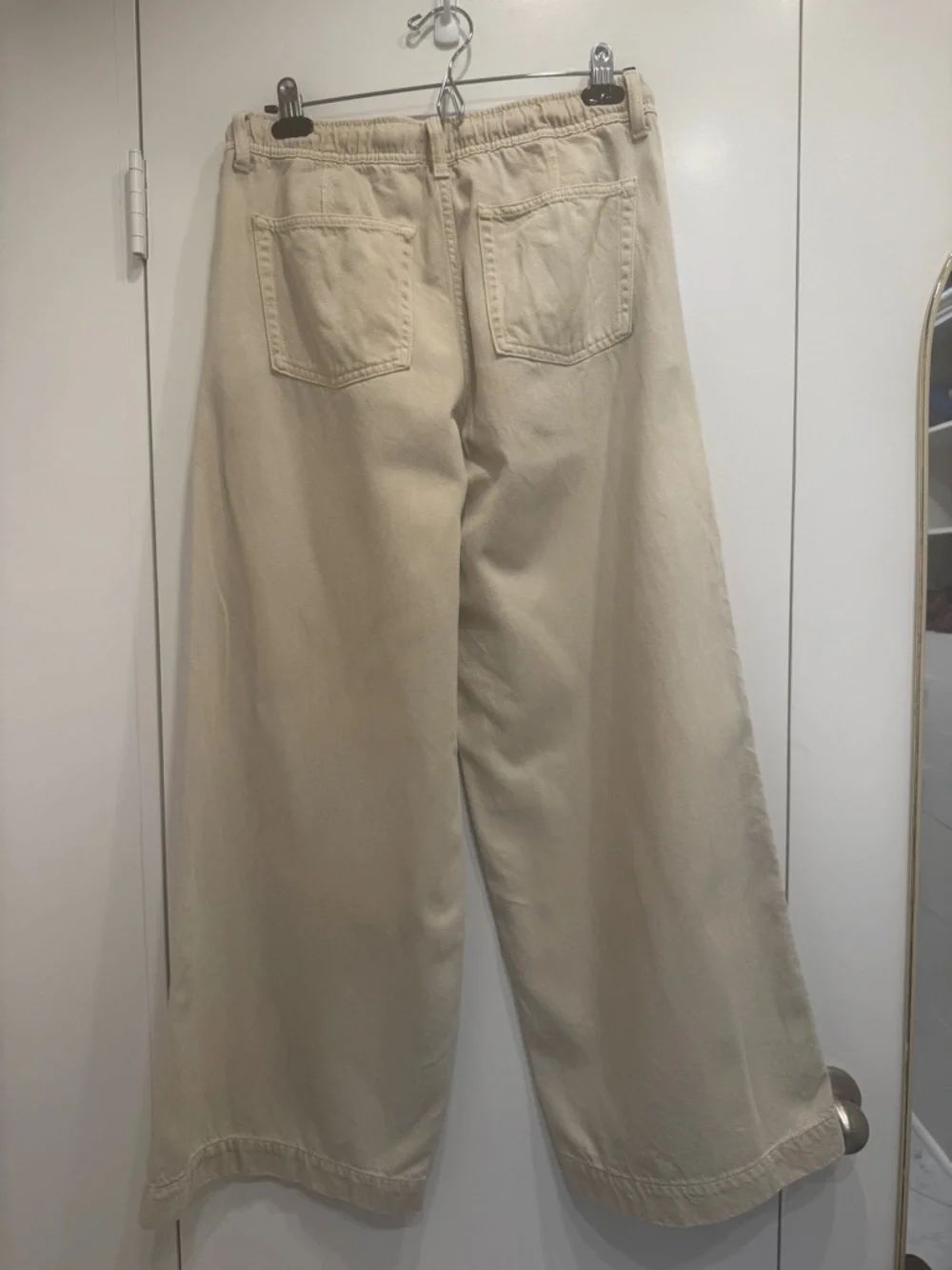 GAP mid rise easy baggy jeans - khaki bedrock beige - Picture 4 of 4